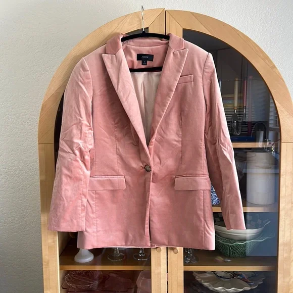 J. Crew Pink Blazer - Picture 1 of 2